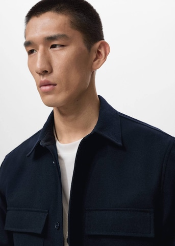 MANGO MAN Between-Season Jacket 'Margon' in Blue