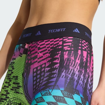 ADIDAS PERFORMANCE Skinny Sportshorts 'Adidas x Jeremy Scott Pride' in Mischfarben