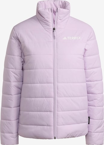 Veste outdoor 'Essentials' ADIDAS TERREX en violet : devant