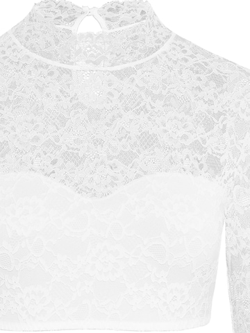 SUSA Trachtenbluse 'Wiesn-Zauber' in Weiß