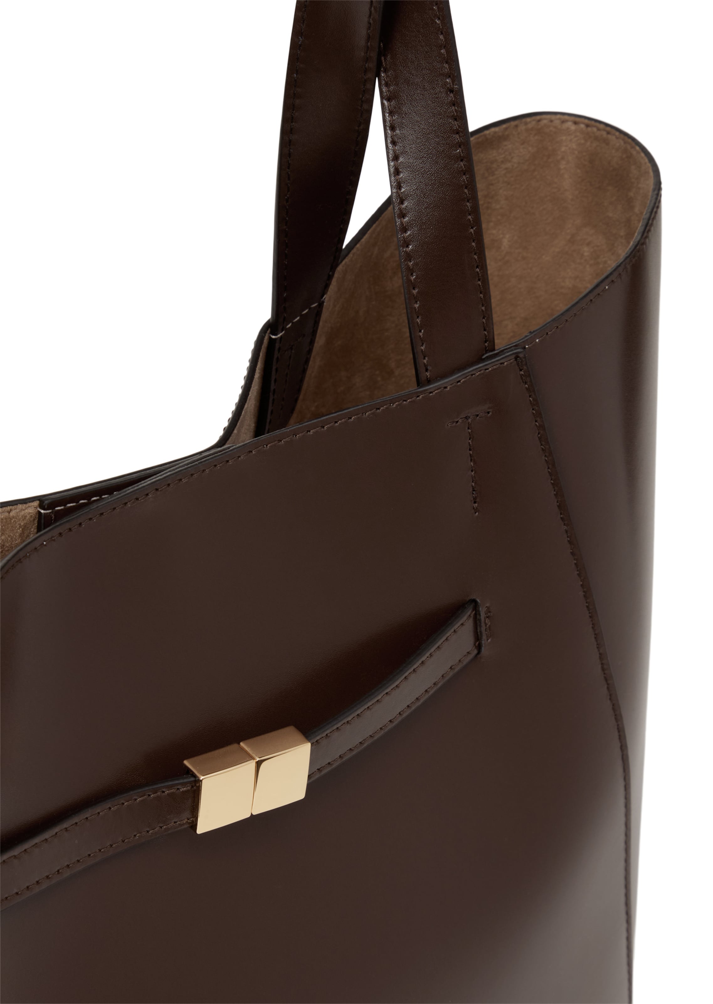 Marc O'Polo Shopper 'Tessa' in Brown: front
