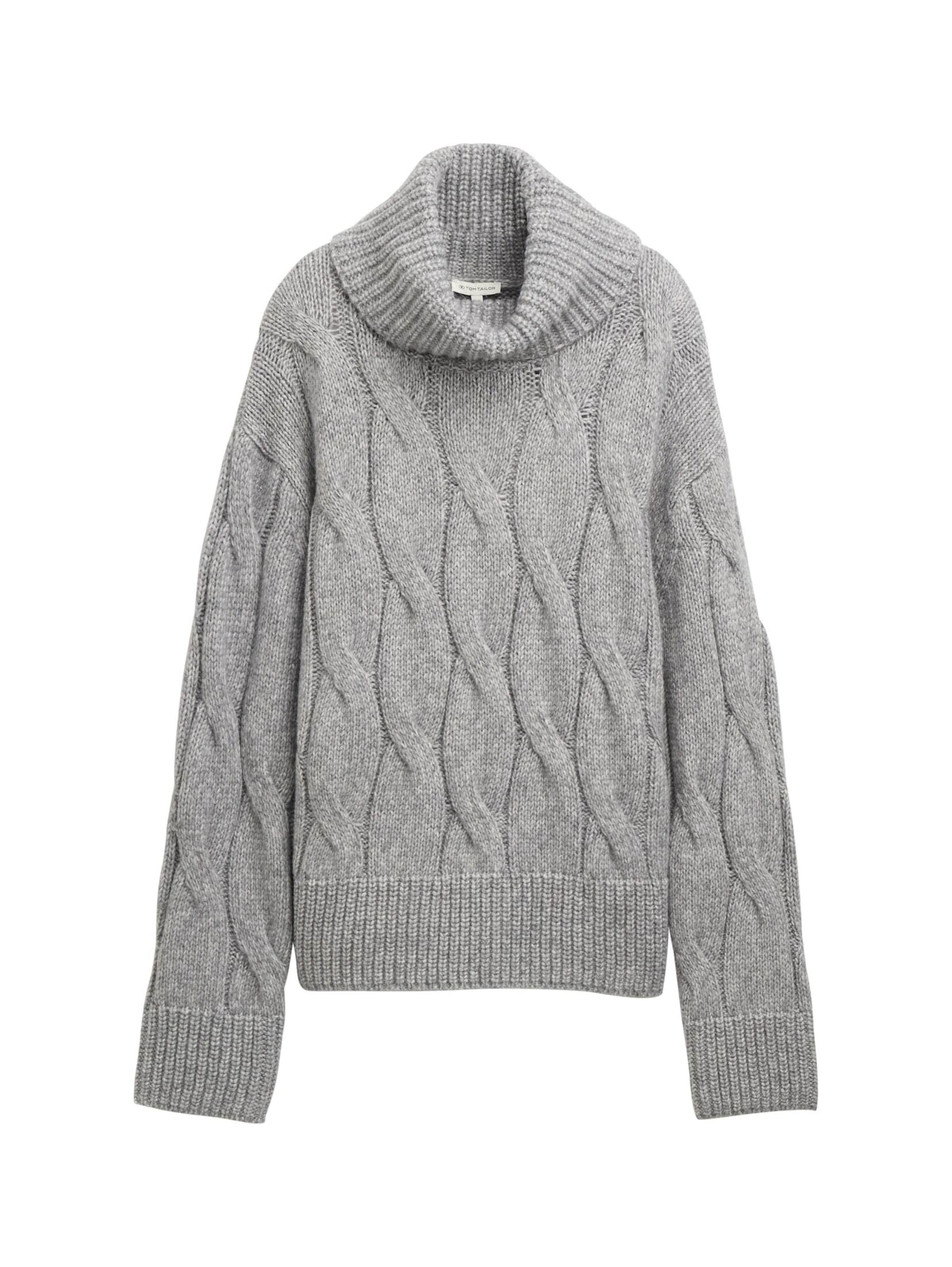 TOM TAILOR Sweater in Grey, Item view