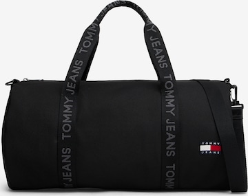 juoda Tommy Jeans „Weekender“ krepšys 'Ess': priekis
