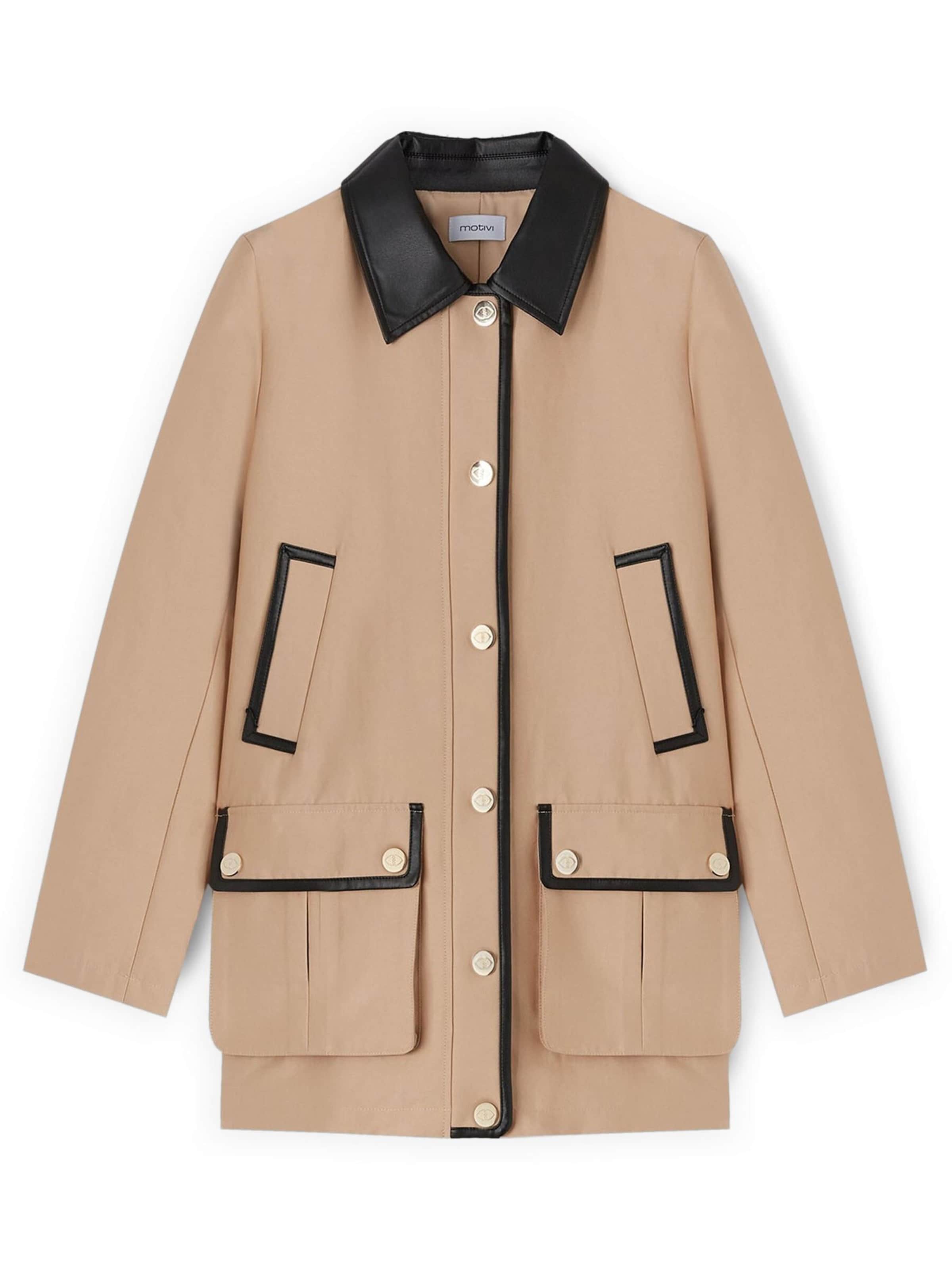 MOTIVI Übergangsmantel‌‌‌‌‌‌‌‌‌ in XXS in beige, Produktansicht
