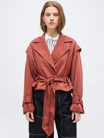 BOSS Преходно яке 'C_Jophelia' в червено: отпред