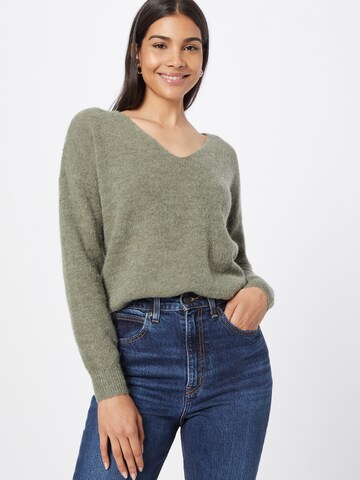 MSCH COPENHAGEN Sweater in Green: front