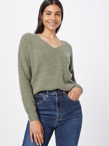 MSCH COPENHAGEN Sweter w kolorze zielony: przód