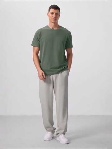 Tommy LifeHlače 'Hose' - siva boja: prednji dio