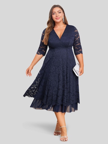 LapaPlus Cocktailkleid in Blau