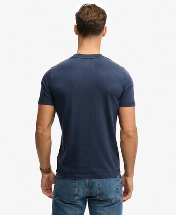 Superdry & Co - Camiseta 'Vintage Prep' en azul