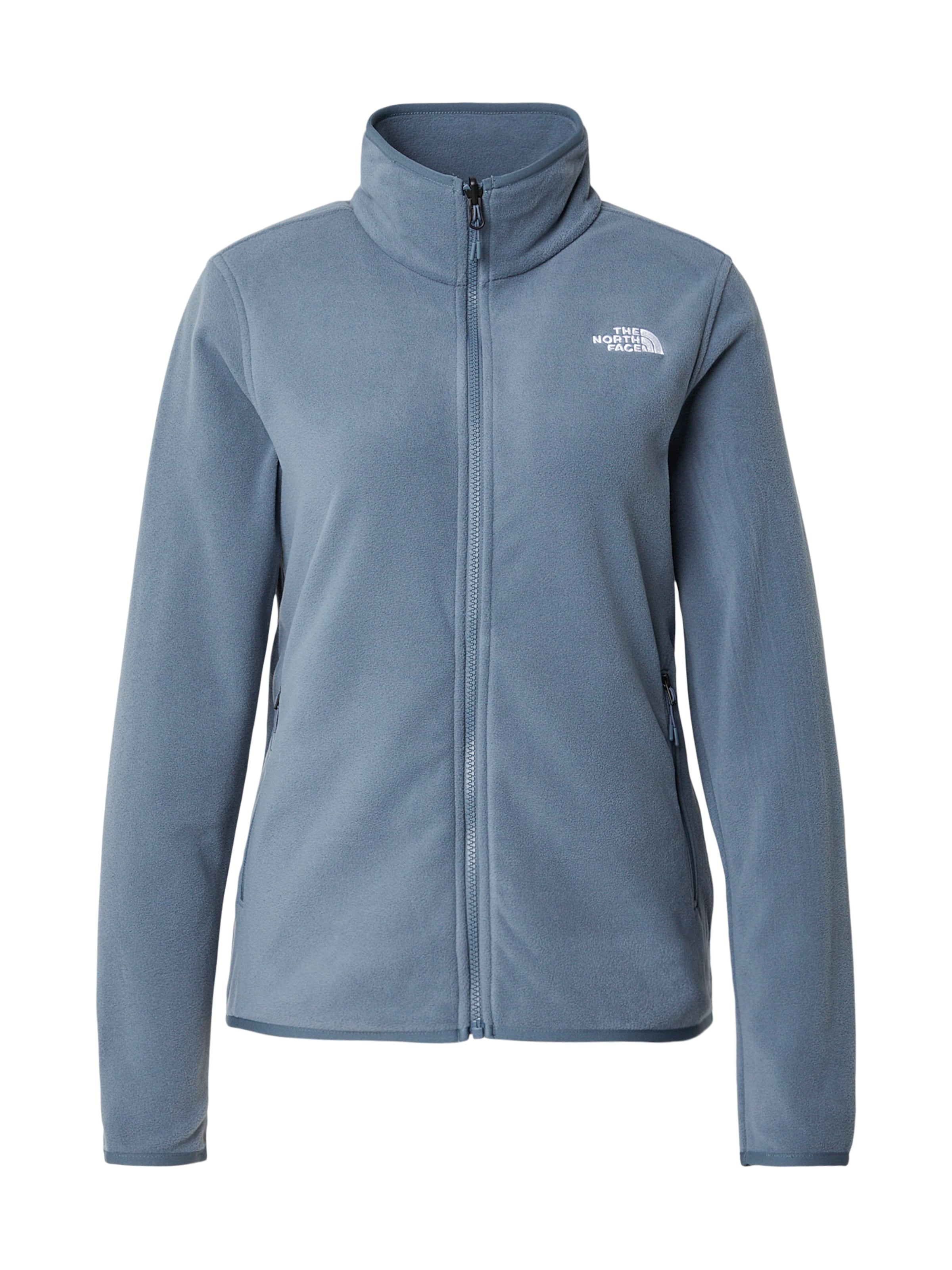 Veste en polaire fonctionnelle 'Glacier' THE NORTH FACE en gris : devant