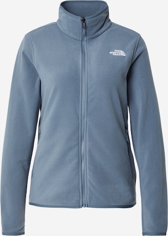Veste en polaire fonctionnelle 'Glacier' THE NORTH FACE en gris : devant
