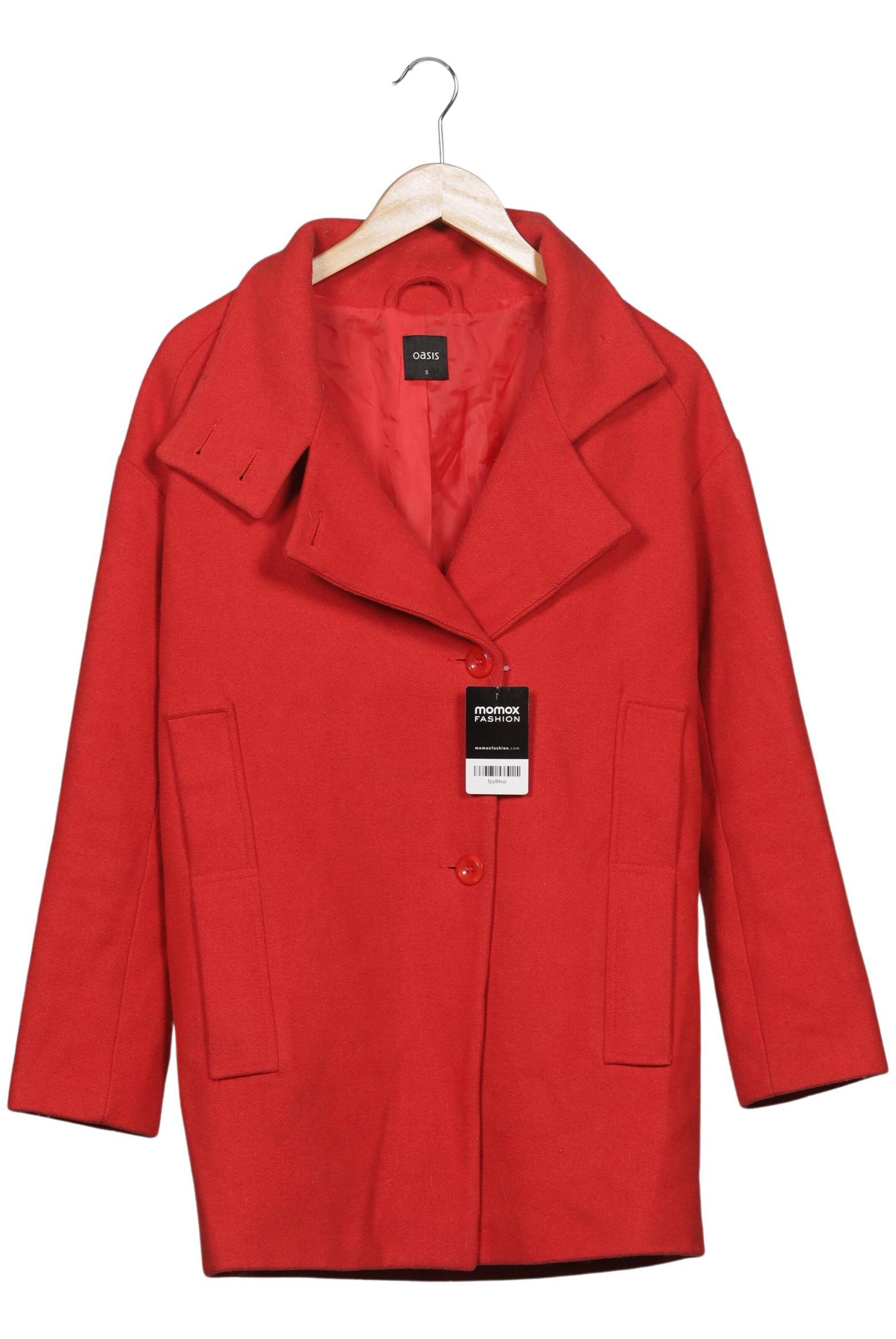 Oasis Jacket & Coat in S in Red: front
