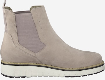 Earth Edition by Marco Tozzi Chelsea Boots in Purple