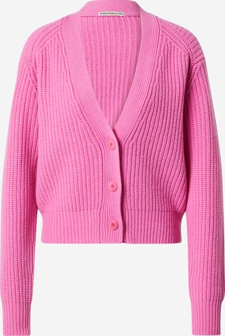 DRYKORN Knit Cardigan 'Sidaly' in Pink: front