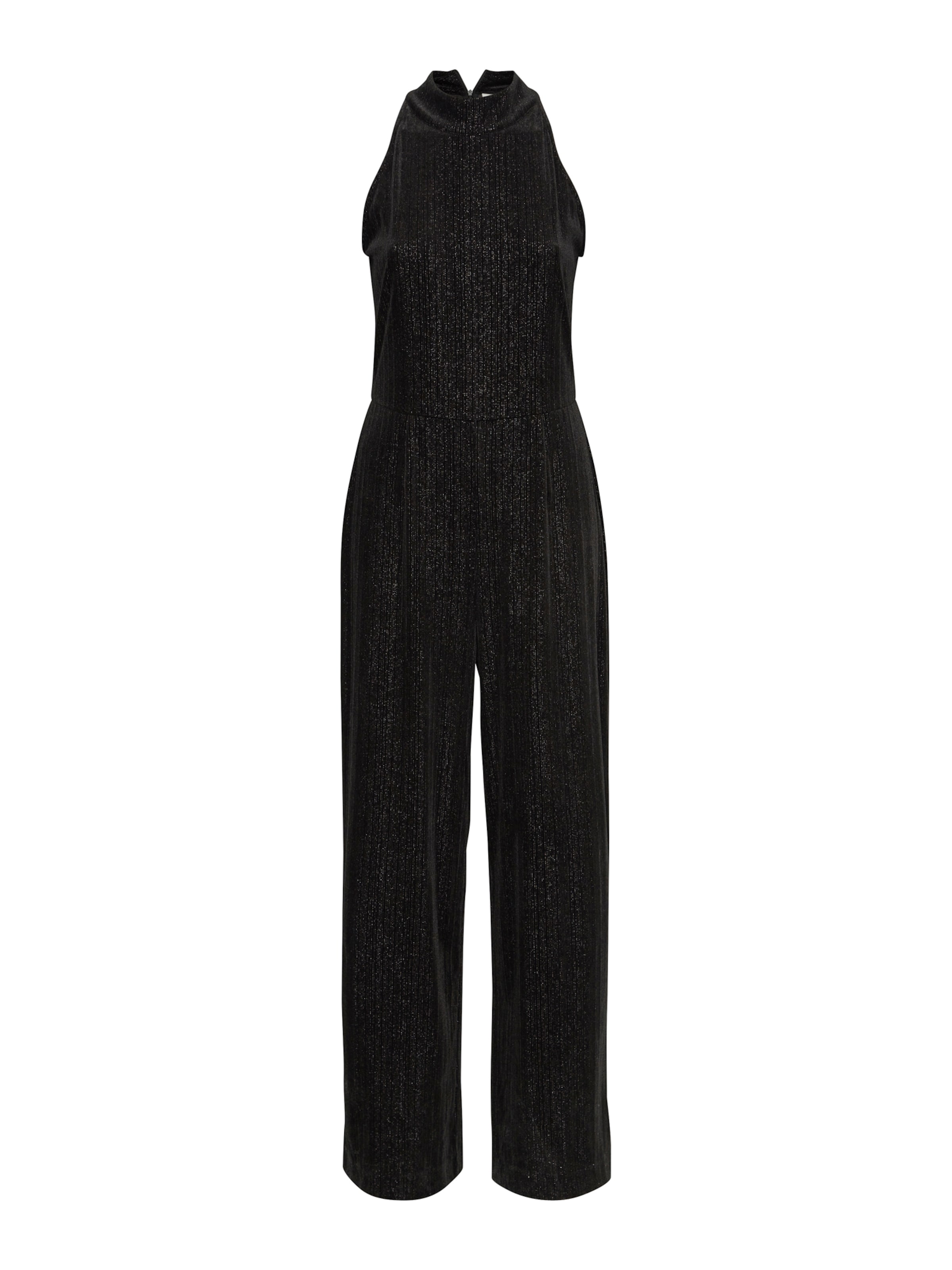 Tuta jumpsuit 'IH KATE' di ICHI in nero: frontale
