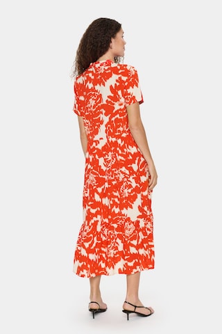 Robe SAINT TROPEZ en rouge