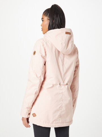 Ragwear Between-Season Jacket 'Monadis' in Pink