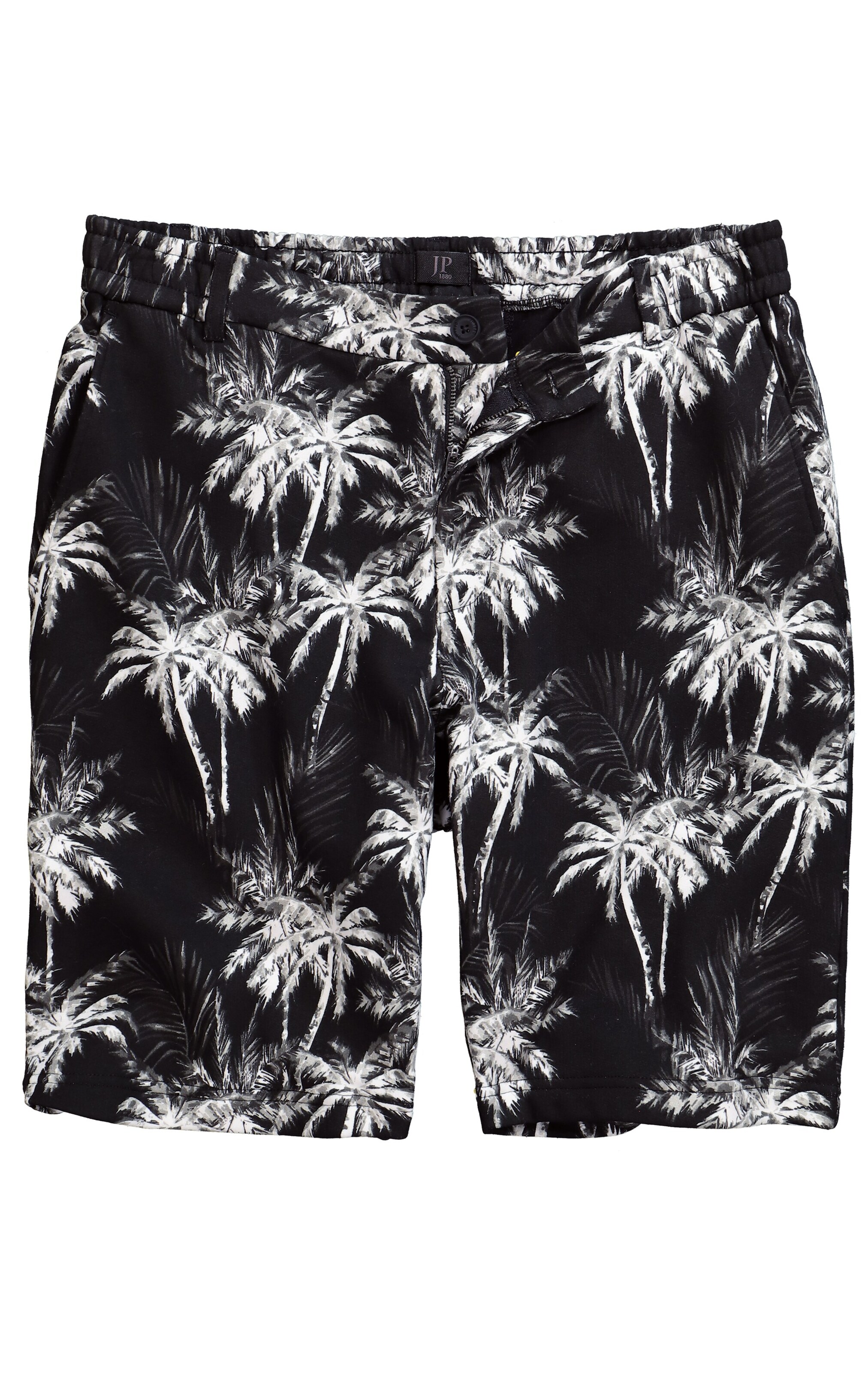 JP1880 Regular Broek in Zwart: voorkant