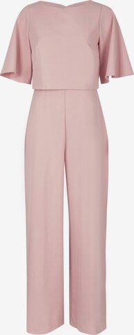 KLEO Jumpsuit in Roze: voorkant