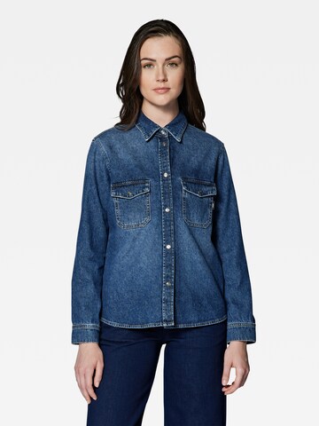 Mavi Blouse 'LEVIN' in Blue: front