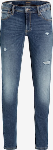 JACK & JONES Skinny Jeans 'Liam' i blå: forside