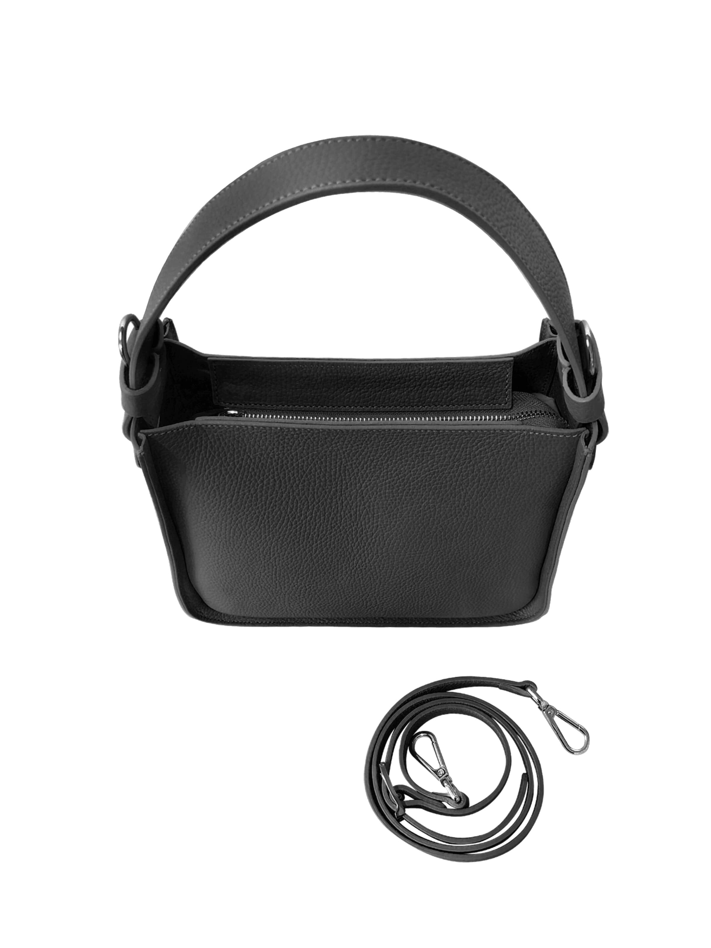 LeParmentier Handbag 'Duplo Medium' in Black