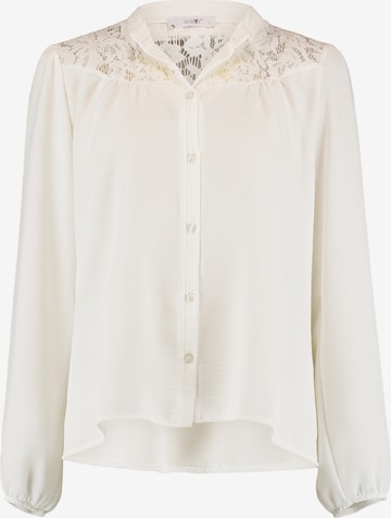 Hailys Blouse 'Ella' in Wit: voorkant