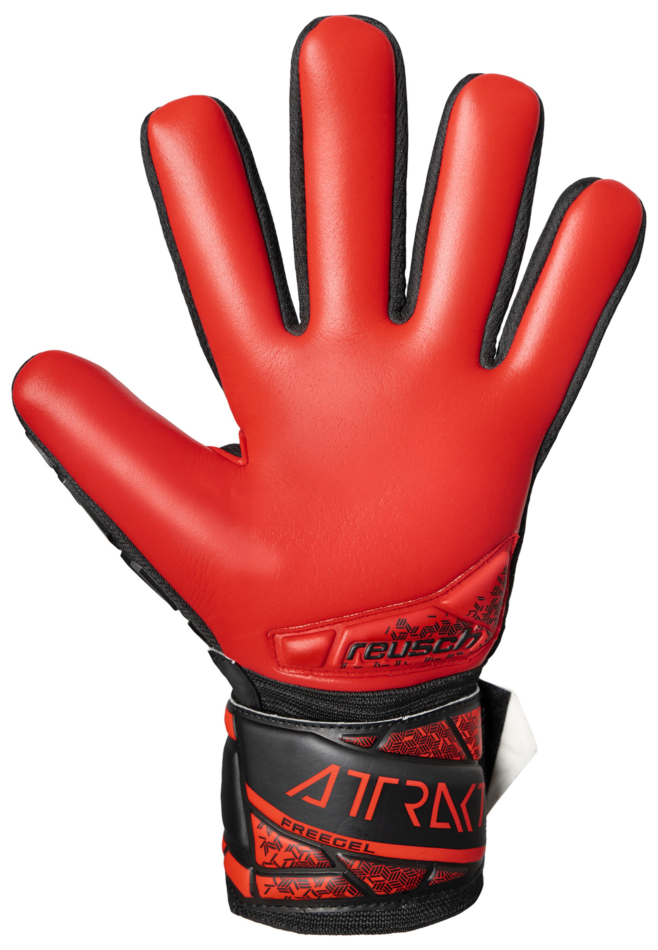 REUSCH Sporthandschoenen 'Attrakt Freegel Silver NC' in Rood