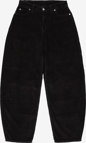 Dr. Denim Jeans 'Nanci Mid Barrel' in Schwarz: Vorderseite