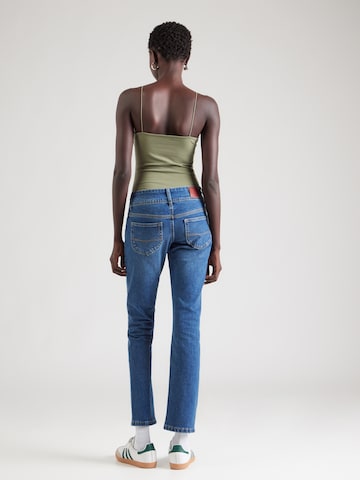 Pepe Jeans Úzky strih Džínsy 'VENUS' - Modrá: zadná strana