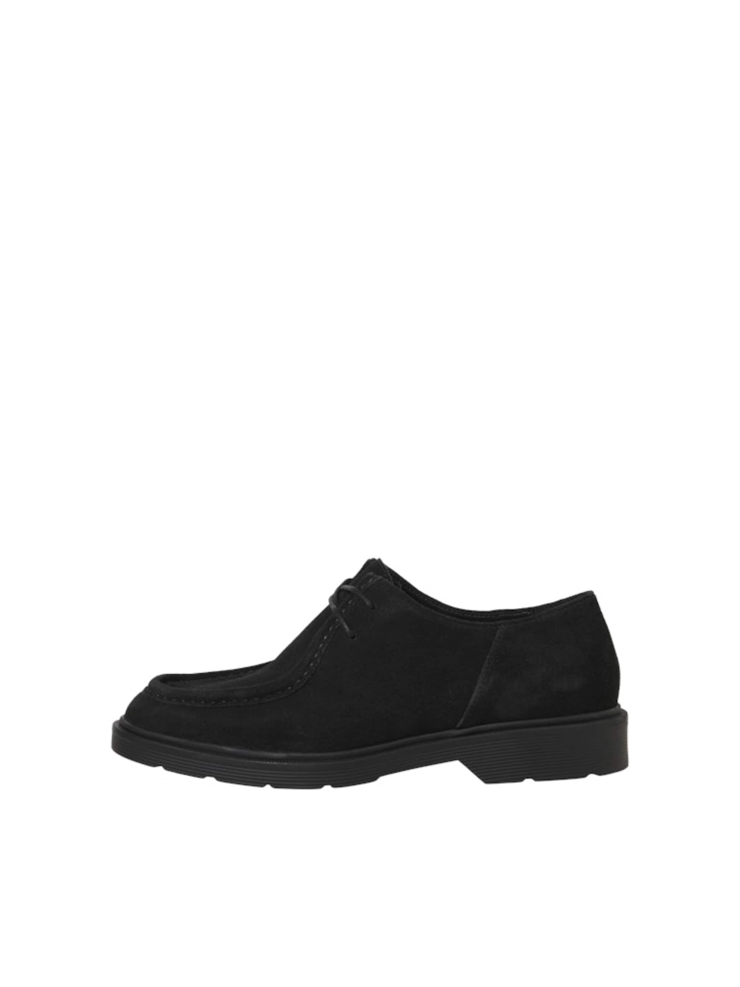 Mocassin 'JFWAUSTIN' JACK & JONES en noir : devant