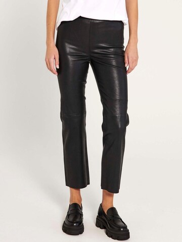 NORR Normální Kalhoty ' Celia ' – černá: přední strana