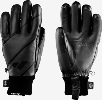 Zanier Full Finger Gloves 'VOGUE' in Black: front