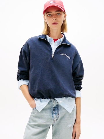 Tommy Jeans Tréning póló - kék: elől