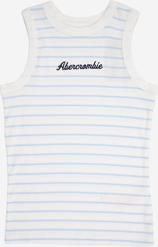 Abercrombie & Fitch Toppi 'ESSENTIAL' värissä valkoinen: etupuoli