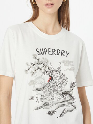 Superdry Koszulka 'Suika' w kolorze beżowy