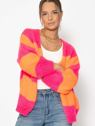 SASSYCLASSY Oversizestrickjacke‌‌‌‌‌‌‌‌‌ in Orange