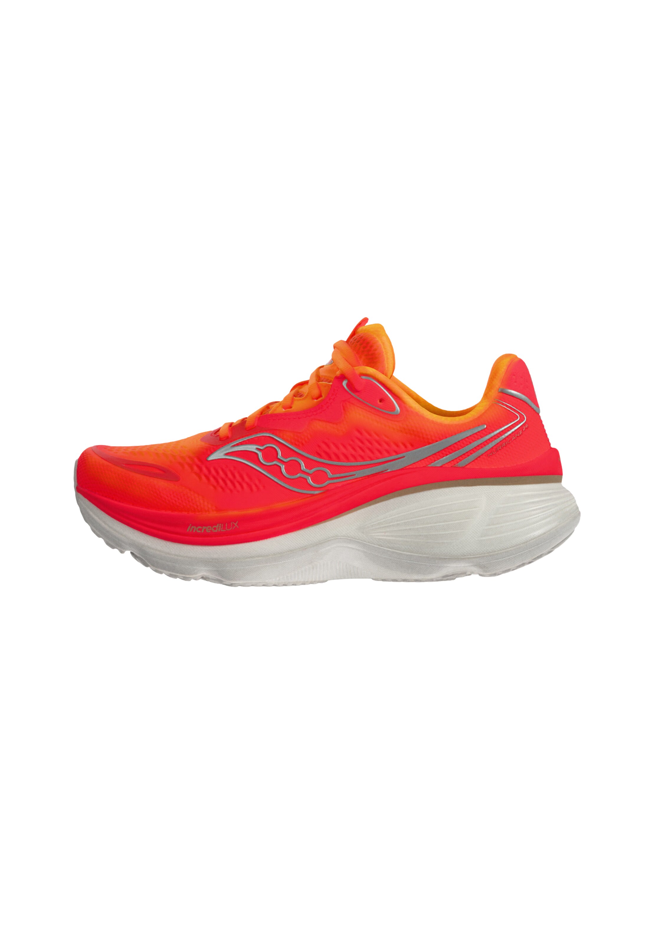 sarkans saucony Skriešanas apavi: no priekšpuses