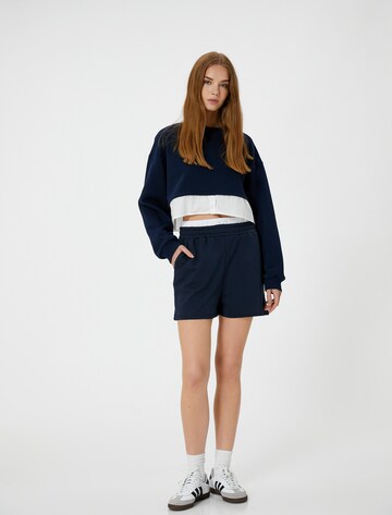 Koton Loosefit Shorts in Blau