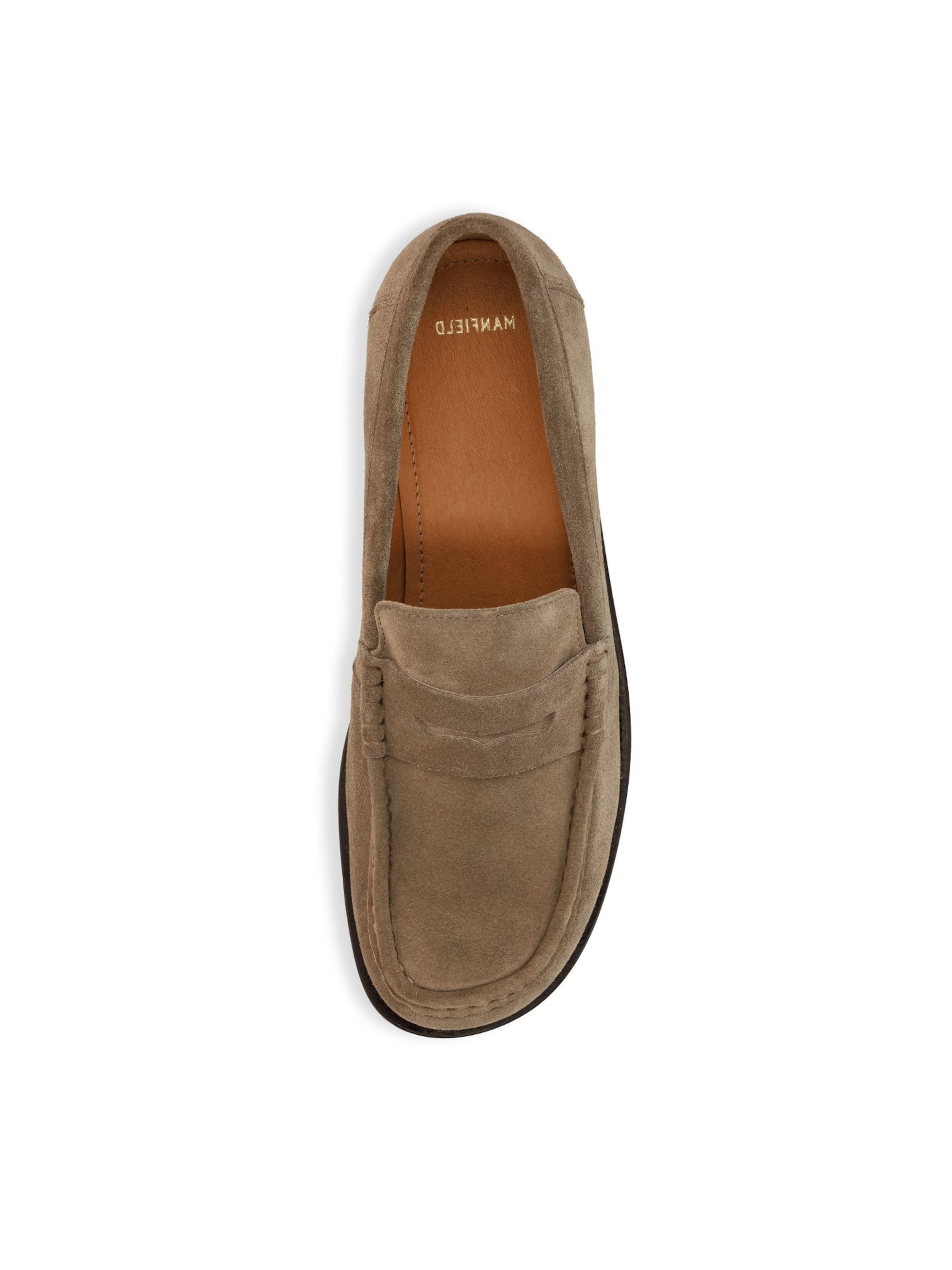 MANFIELD Mocassins in Bruin