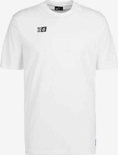 OUTFITTER Funktionsshirt 'Tahi' in schwarz / weiß, Produktansicht