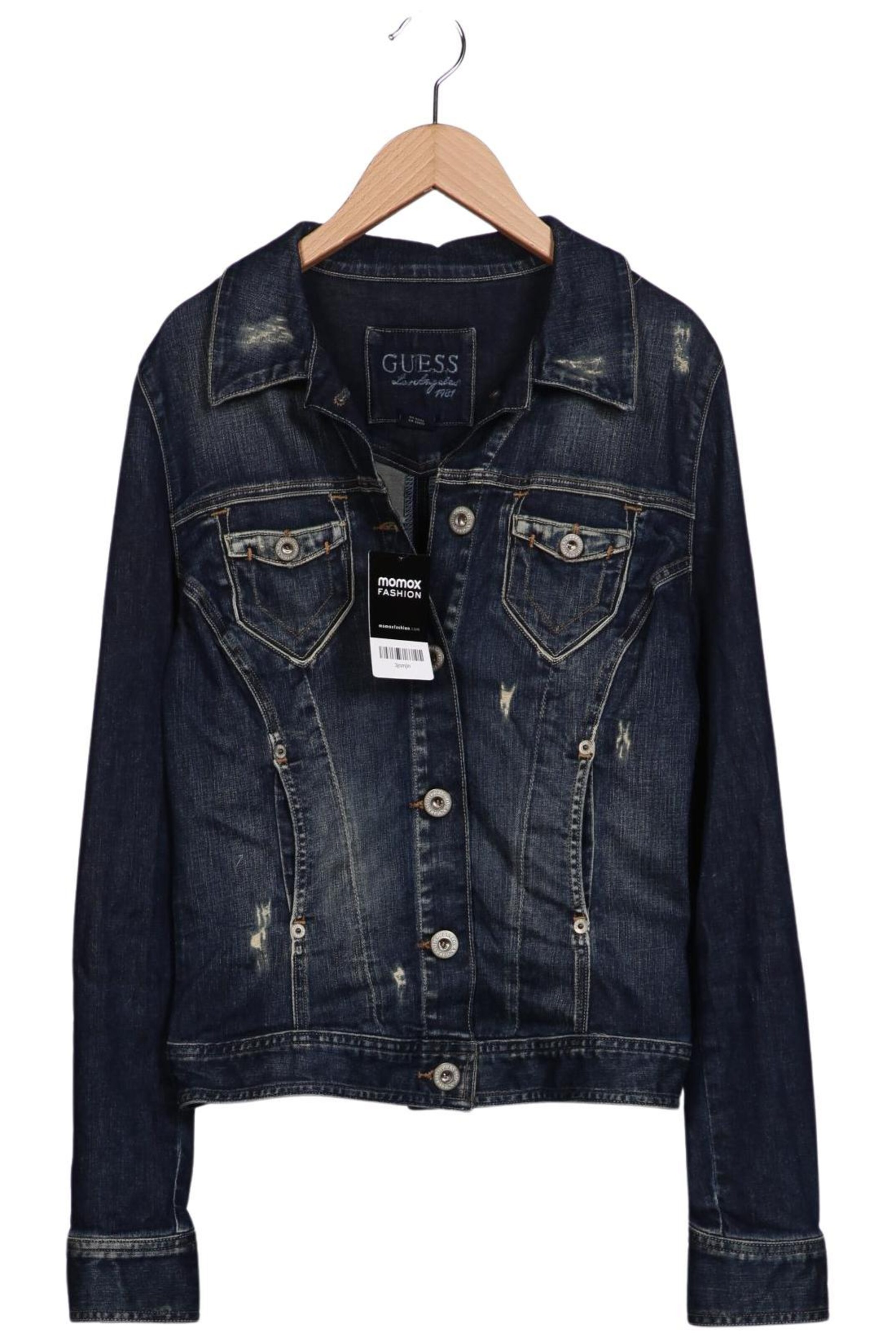 GUESS Jacket & Coat in M in Blue: front