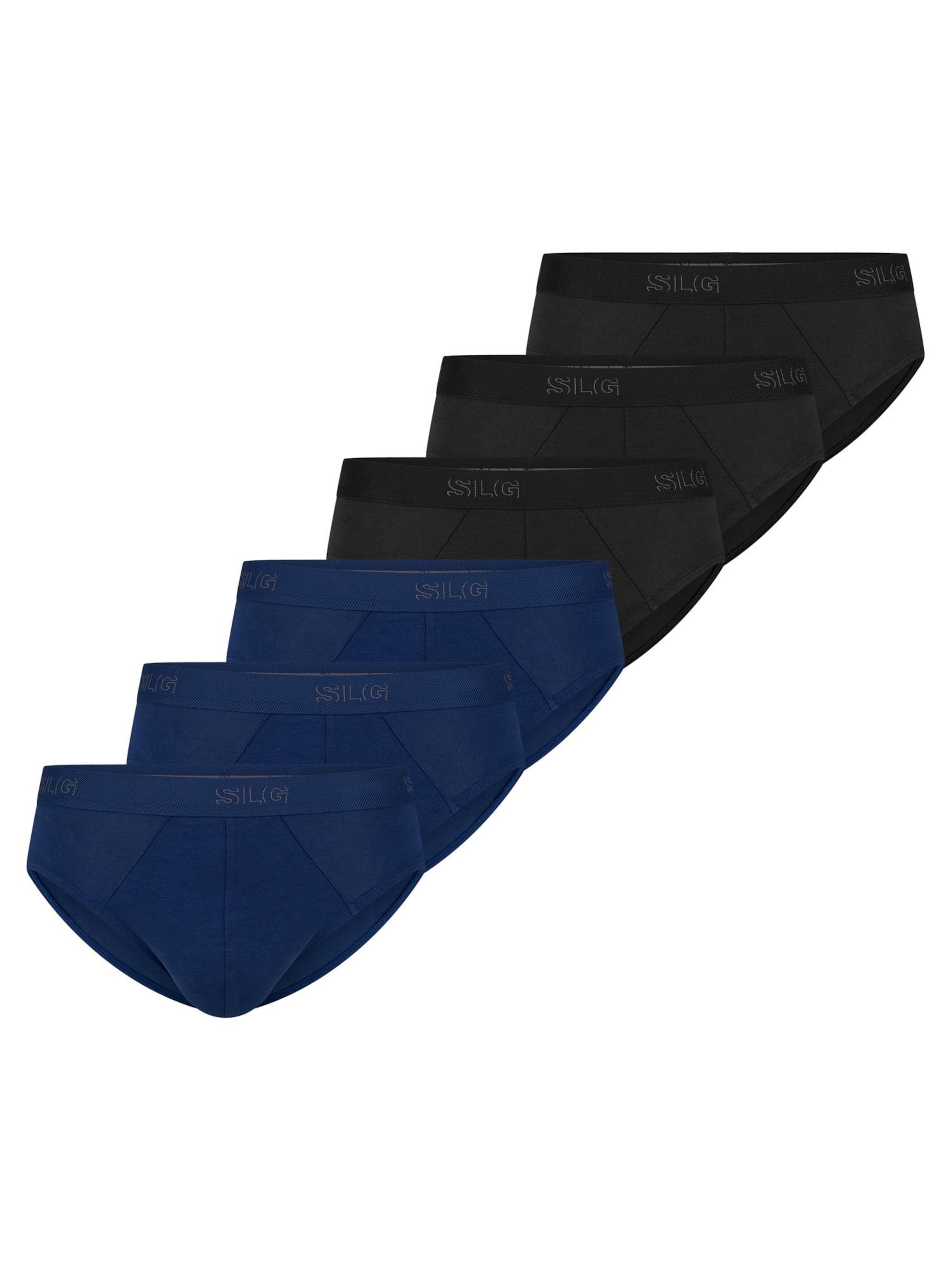 SLOGGI Panty 'SLG Base' in Blue: front