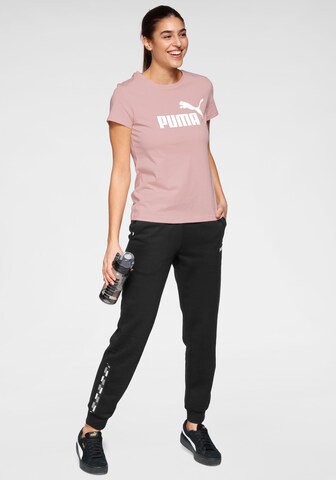 T-shirt fonctionnel 'Essential' PUMA en rose