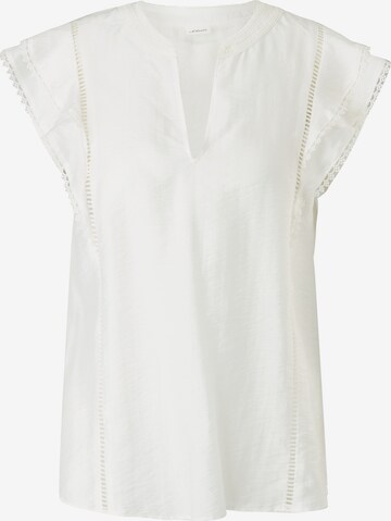 s.Oliver BLACK LABEL Blouse in Beige: front