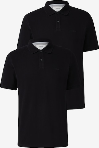 T-Shirt s.Oliver en noir : devant