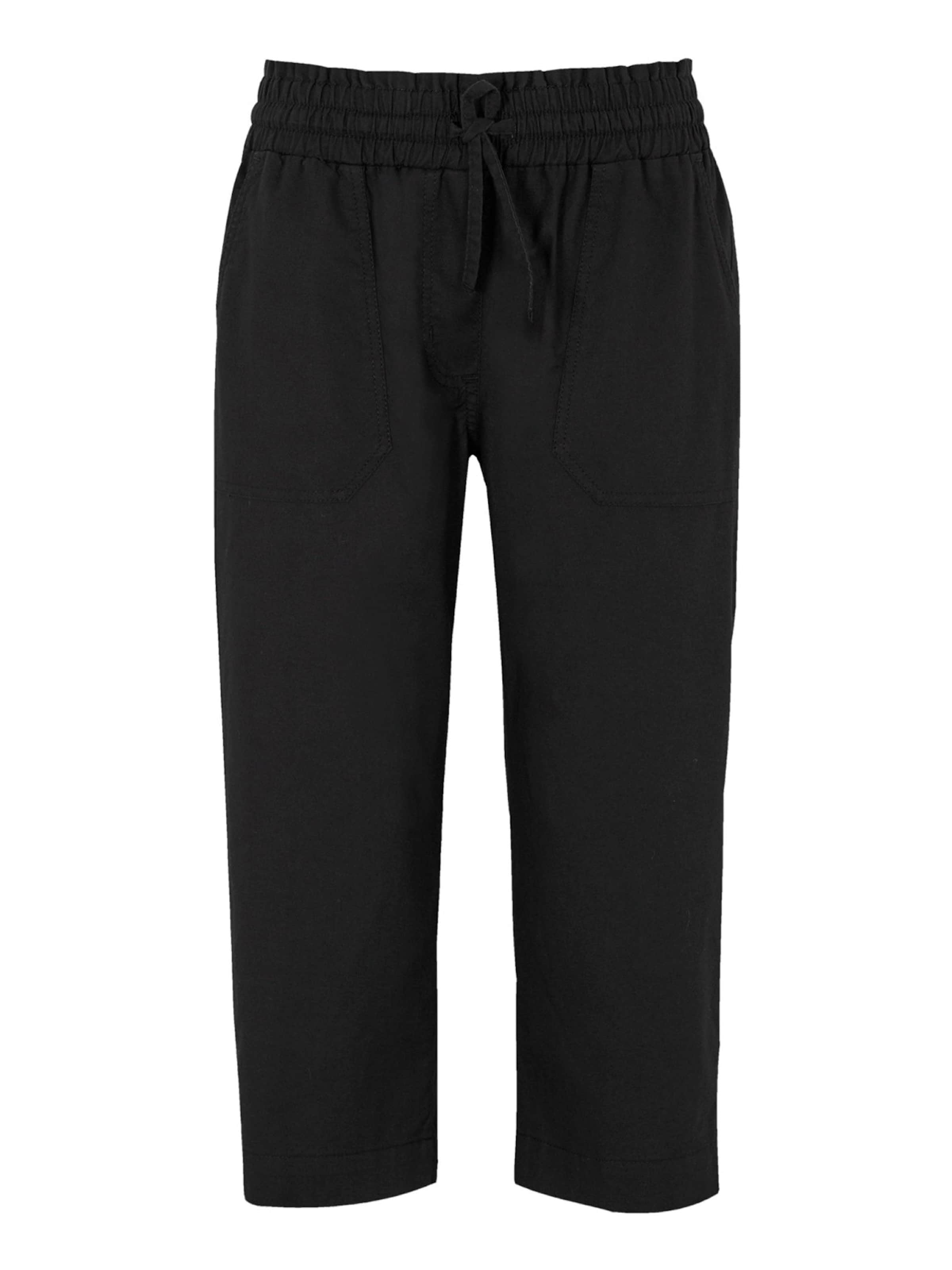 Cellbes of Sweden Caprihose aus gewaschener Baumwolle in 34 in schwarz, Produktansicht