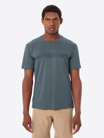 VAUDE Funktionsshirt 'Cyclist' in Grau: Vorderseite