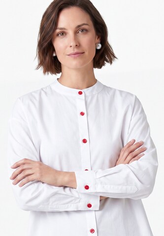 Usha - Blusa en blanco